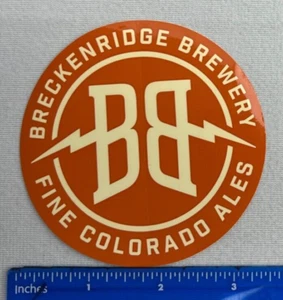 Pegatinas/calcomanías con logotipo de cervecería Breckenridge finas Colorado Ales - Imagen 1 de 1