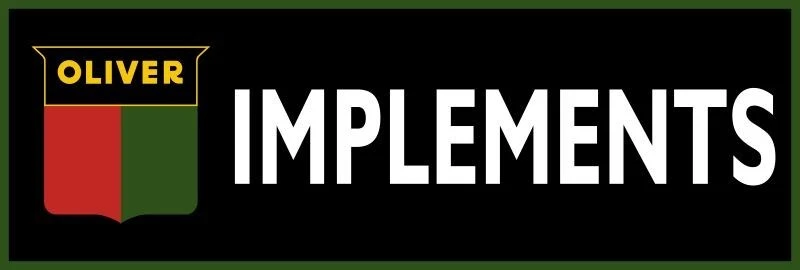 Letrero metálico nuevo Oliver Tractors - Farm Implements: 6x18" envío gratis Foto 1 de 1
