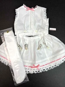 American Girl Samantha Lacy Whites Set Complete Pleasant Company~Undergarment EC - Picture 1 of 14