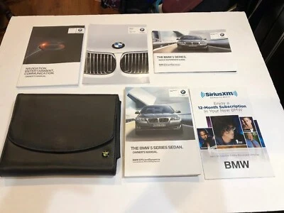 BMW Serie 5 2013 manual del propietario y cartera 528i 535i 550i xDrive Foto 1 de 4