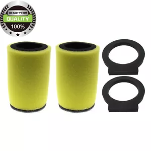 2Pc Air Filters Cleaner For Yamaha Timberwolf 250 Big Bear 350 Moto-4 250 Kodiak - Picture 1 of 6
