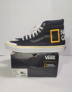 Vans Sk8-Hi National Geographic Logo Shoes Mens 11 Sneakers - Picture 1 of 10
