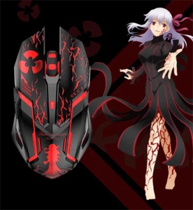 Anime Fate/Grand Order 2.4G Wireless Alter Mouse Saber Optical Mute Gaming Mouse - Foto 1 di 8