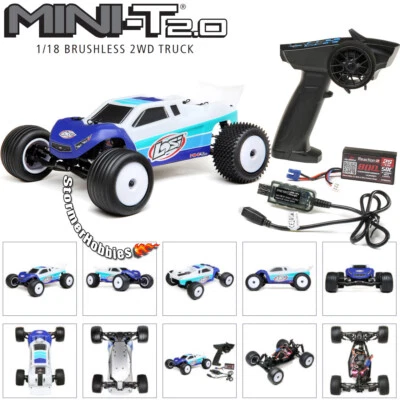 Control remoto a control remoto Losi Mini-T MiniT 2.0 escala 1/18 RTR listo para funcionar (AZUL) Foto 1 de 4