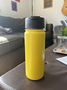 Yellow Hydro flask 16 Oz