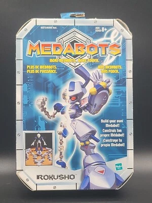 Medabots Build Your Own Model Kits Rokusho New Factory Seal Hasbro 1997 Rare! - Image 1 of 4
