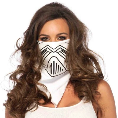 Leg Avenue Evil Robot Bandanna Mask, One Size - 2156 - Image 1 of 2