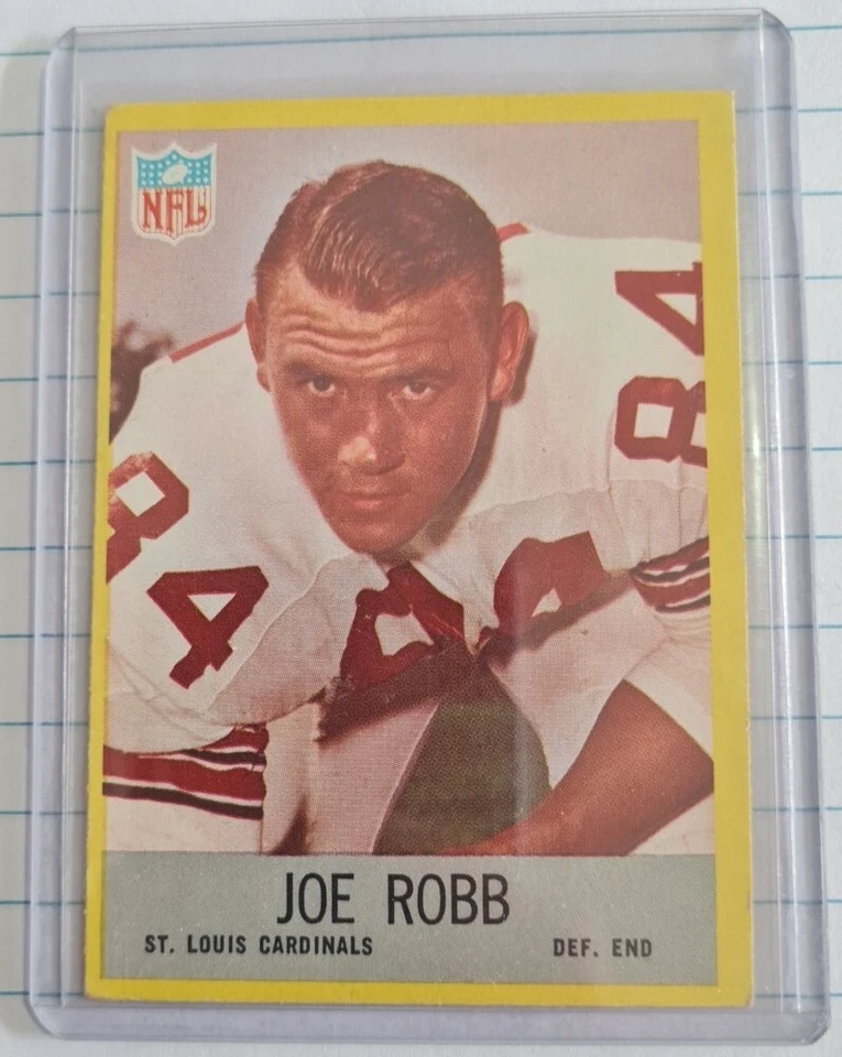 1967 Philadelphia Football #162 Joe Robb - Image 1 of 2
