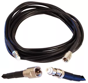 FME Stecker auf FME Buchse Verlängerungskabel H155PE verlustarm 3 Meter 3G 4G GSM - Bild 1 von 1