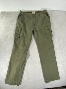 Pantalones cargo St John's Bay para hombre, talla 38 W X 34 L, color verde, usados - Imagen 1 de 23