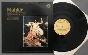 L576 Mahler Symphonies No.1 & No.5 Walter CBS MP 39770 - Picture 1 of 3