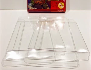 50 JAPANESE GAME BOY ADVANCE Box Protectors Clear Cases Nintendo JGBA Gameboy - Picture 1 of 7