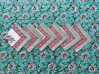 Table Top Block Printed Rectangle Cotton Tablecloth 90X60 In Multicolor Napkin