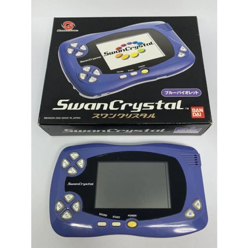 WonderSwan Color Swan Crystal Blue Violet Main Unit Boxed - Image 1 of 4