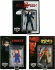 World's Smallest Micro Figures Universal Horror Hellboy Michael Myers Chucky  For Sale