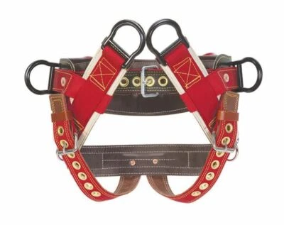 WEAVER LEATHER WEAVER ARBORIST WLC-300 WIDEBACK SADDLE WITH 2" NYLON LEG STRAPS