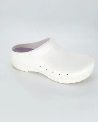 7588 Dansko 女式 Kane Molded 珍珠 Iridescent EVA Clog 尺码 39 EU 8.5-9 美国 — 第 1/4 张图片
