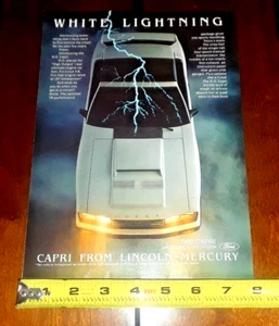 Mercury Capri 1982 anuncio original - Imagen 1 de 2