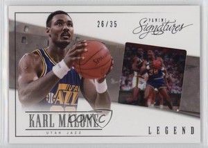 2013-14 Panini Signatures Film /35 Karl Malone #135 HOF
