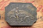 Vintage Indiana Metal Crafts Harley Davidson Motorcycles Bikers Belt Buckle