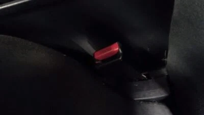 Buckle for Seat Belt Front Driver Left Black Convertible Fits 04-09 GALANT 81256 - Image 1 of 4