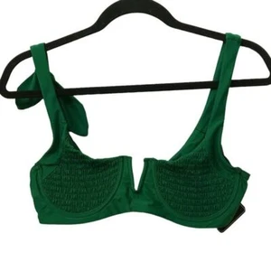 Zaful Green Bikini Top Size US 6 - Picture 1 of 8