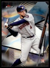 2020 Topps Finest Base #56 George Springer - Houston Astros