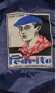 Vintage French Beret Pedrito 9 1/4 - Wool ** Vintage Navy Hat France Costume - Picture 1 of 6