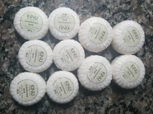 Kinu lot of 10 Travel Soap 1.75 & 1.25 Oz New Sealed cleansing bar - Picture 1 of 2