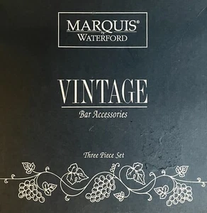 Marquis by Waterford Polka Dot Edelstahl 3-teiliges Bar-Set NEU - Bild 1 von 1