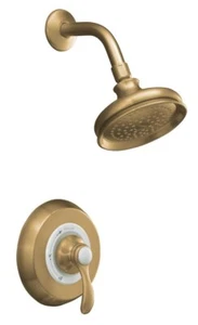 Kohler T12014-4-BV Fairfax Rite-Temp druckausgeglichenes Ventil Trim, gebürstete Bronz - Bild 1 von 2