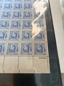 US #862 US Mint Sheet, 5 cent Louisa May Alcott, Mint NH - Picture 1 of 2