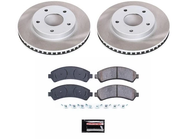 Kit de pastillas de freno delanteras y rotor para Oldsmobile Bravada 1998 1999 1997-2001 KN721SN Foto 1 de 1