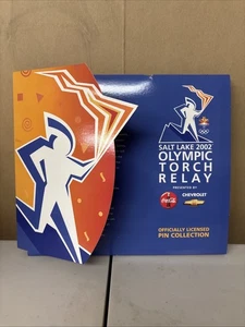 2002 Salt Lake Olympic Torch Relay Pin Collection - Picture 1 of 3