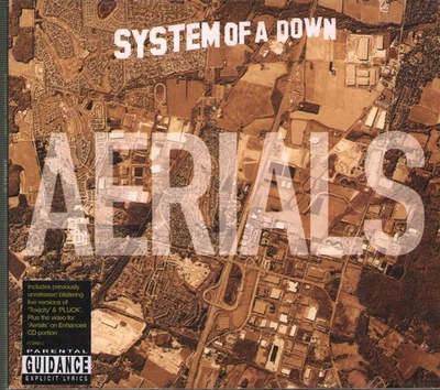 System of A Down Aerials CD UK Columbia 2002 enhanced CD in numbered digipak - Image 1 of 3