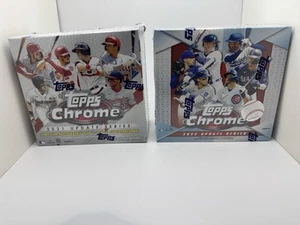 2021 & 2022 Topps Chrome Update 2 Mega Box Sealed Lot! - Picture 1 of 3