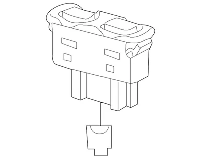 Genuine Mercedes-Benz Switch 220-821-90-58-64 - Image 1 of 3