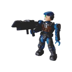 HALO Mega Bloks CLASSIC UNSC Marine FIGURE 97001 UNSC Cobalt Combat Unit 2012 - Picture 1 of 9