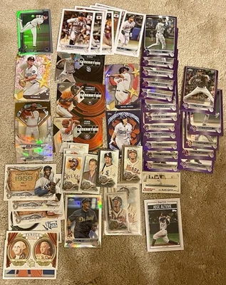 2022-2025 Lot Of 90 MLB Inserts & Rookies RC SP Variations -Topps Chrome Bowman - Image 1 of 4