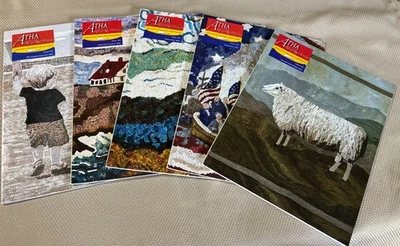 Lot of 5 - ATHA Art of Rug Hooking Magazine - Image 1 of 4