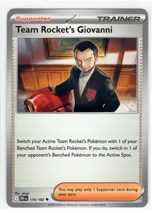 Pokemon Destined Rivals - 174/182 Team Rocket's Giovanni - Picture 1 of 1