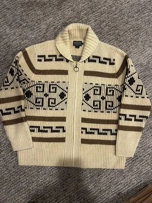 Pendleton Westerly Cowichan Sweater Size Large Excellent Big Lebowski The Dude - Image 1 of 3