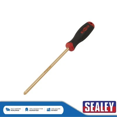 Sealey Screwdriver Phillips #4 x 200mm Non-Sparking NS099 - Image 1 of 2
