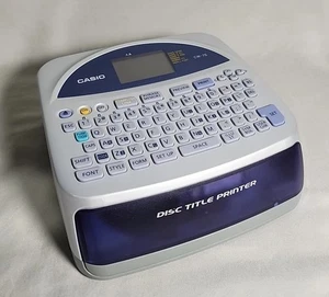 Casio CW-75 CD DVD Disc Title Printer! Tested Working With Partially Full Ink! - Picture 1 of 7