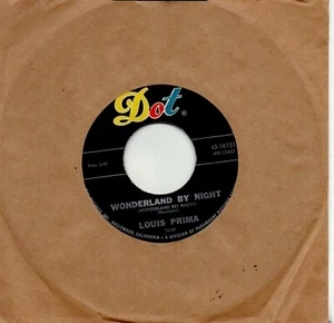 LOUIS PRIMA - WONDERLAND BY NIGHT / OL' MAN MOSE - Picture 1 of 1