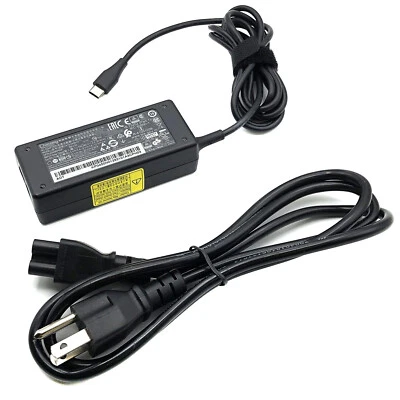 Original Chicony A18-045N1A Charger AC Power Adapter 20V 2.25A USB-C 45W - Image 1 of 4