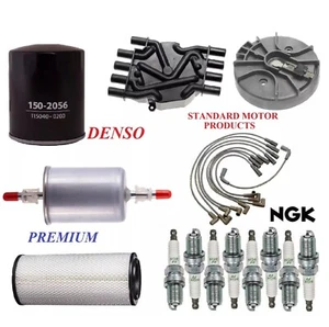 Tune Up Kit Filters Cap Plugs For CHEVY EXPRESS 2500 V8 5.0L & 5.7L; GAS 01-02 - Picture 1 of 1