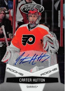 2010-11 Certified #208 Carter Hutton AU RC /799 - Picture 1 of 2