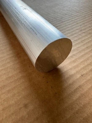 3" Aluminum Round Bar, 3” Diameter x 48” Long, 6061 Aluminum Solid Round - Image 1 of 2