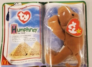Humphrey the Camel 1994- Teenie Beanie Baby- New in Package Excellent Condition - Picture 1 of 6